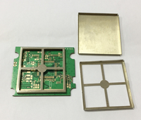 Nickel silver metal shielding cover for pcb mount 